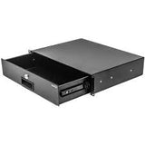 2U Lockable Rackmount Drawer