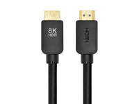 8K High Speed HDMI Cable, 48Gbps, 10ft, Black