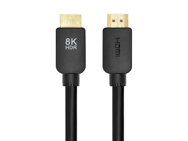 8K High Speed HDMI Cable, 48Gbps, 10ft, Black