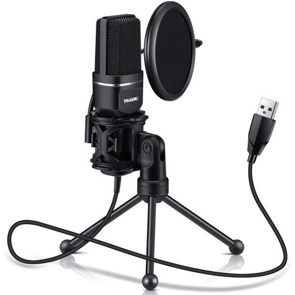 TKGOU USB Microphone for Computer - Plug &Play Computer