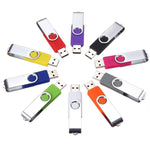 Portable High Speed Data Storage USB Flash Drive Thumb Drive Swivel USB 2.0 Pen Drive Memory Stick U Disk