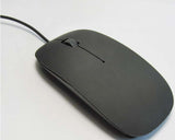 Wired Ultra Thin Apple Optoelectronic Mouse