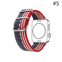 Applicable To Apple Watch Apple Watch Nylon Strap Fine Weave Apple Nylon Strap