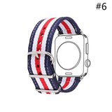 Applicable To Apple Watch Apple Watch Nylon Strap Fine Weave Apple Nylon Strap