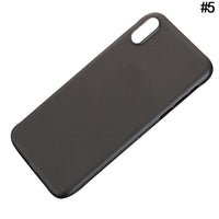 Thin Soft Tpu Sandstone Matte Back Case Cover For Iphone 6 7 8 7p 8p X