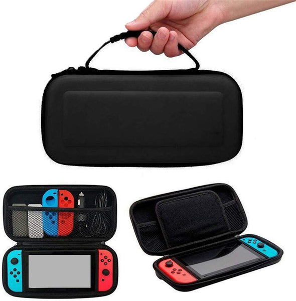 Carrying Case compatible with Nintendo Switch-Hard Shell Travel Carrying Case for Nintendo Switch Console & Accessories