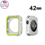 AMZER® Candy Skin Cover - Green/ Gray for Apple Watch 42mm for Apple Watch Series 1