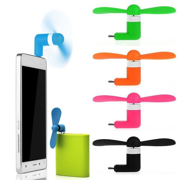 Smartphone Fan Usb Mini Android Fan Apple Android Combo Fan